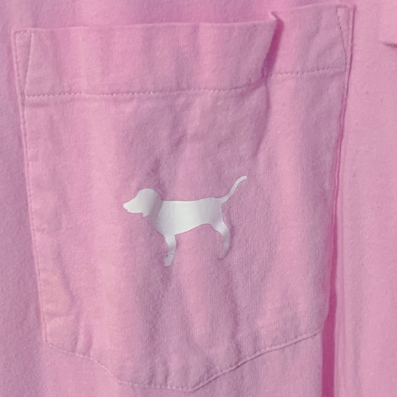 PINK Victoria’s Secrets T-Shirt with Pocket Size Large NWT - Picture 5 of 5